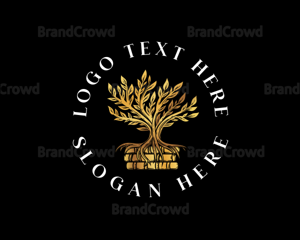Classic Tree Book Logo