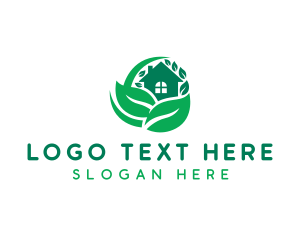 Lawn - Gardening Leaf Landscaping logo design