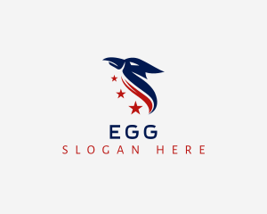 Aeronautics - Eagle Star Bird logo design