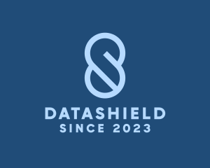 Data - Blue Tech Letter S logo design