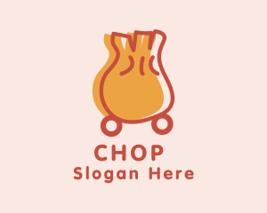 Lunch - Dimsum Food Cart logo design