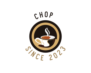 Cafe - Hot Chocolate Coffee Drink logo design