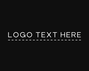 Sewing - Minimalist Underline Business logo design