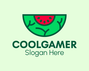 Fresh Watermelon Slice  Logo