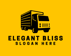 Movers - Express Logistics Truck logo design