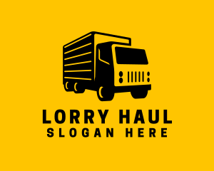 Lorry - Express Logistics Truck logo design