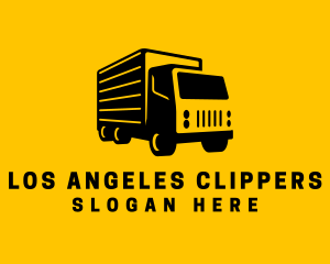 Freight - Express Logistics Truck logo design