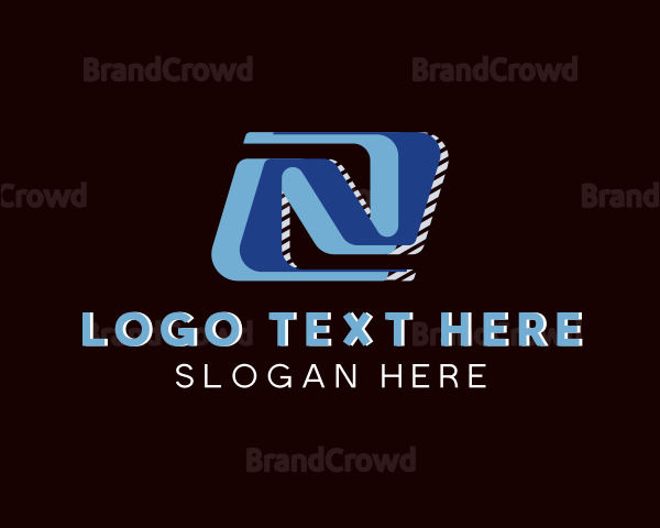 Startup Corporate Company Letter N Logo