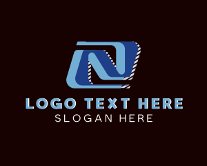 Haulage - Startup Corporate Company Letter N logo design