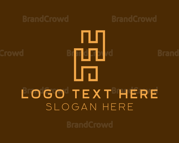 Construction Home Builder Logo