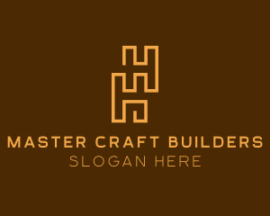 Builder - Construction Home Builder logo design