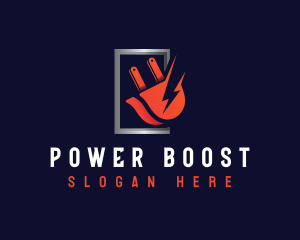 Electric Power Plug logo design