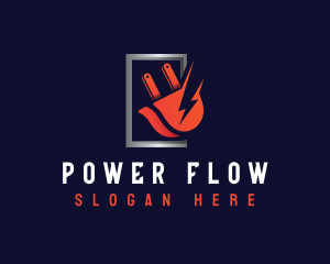 Electric Power Plug logo design