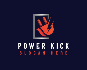 Electric Power Plug logo design