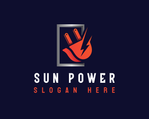 Electric Power Plug logo design