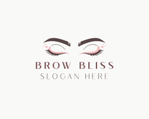 Eyelash Brow Salon logo design