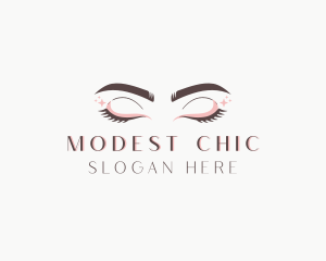 Eyelash Brow Salon logo design