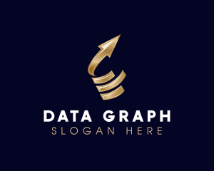 Arrow Graph Investment logo design