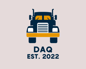 Logistics Delivery Truck logo design