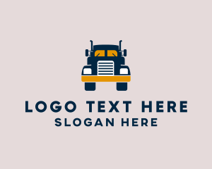 Moving Company - Logistics Delivery Truck logo design