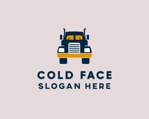 Logistics Delivery Truck Logo