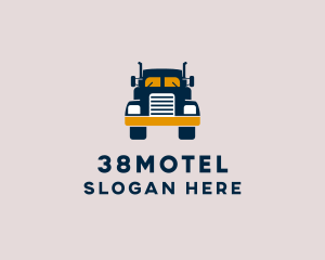 Logistics Delivery Truck logo design