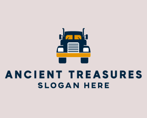 Logistics Delivery Truck logo design