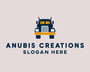 Logistics Delivery Truck logo design