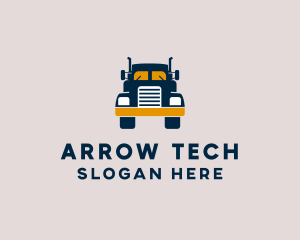 Logistics Delivery Truck logo design