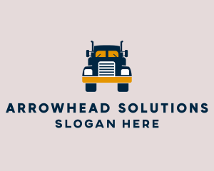 Logistics Delivery Truck logo design