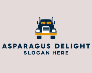 Logistics Delivery Truck logo design