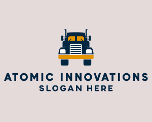 Logistics Delivery Truck logo design