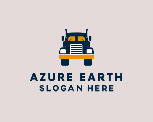 Logistics Delivery Truck logo design