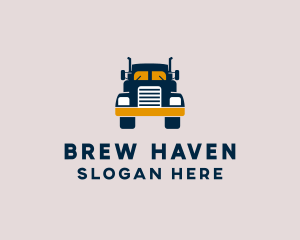 Logistics Delivery Truck logo design