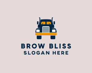 Logistics Delivery Truck logo design