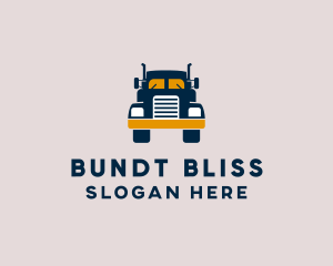 Logistics Delivery Truck logo design