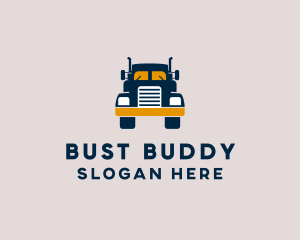 Logistics Delivery Truck logo design