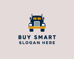 Logistics Delivery Truck logo design