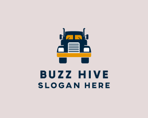 Logistics Delivery Truck logo design