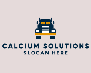 Logistics Delivery Truck logo design