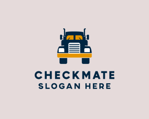 Logistics Delivery Truck logo design