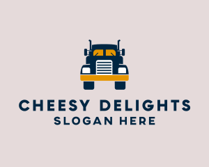 Logistics Delivery Truck logo design