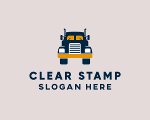 Logistics Delivery Truck logo design