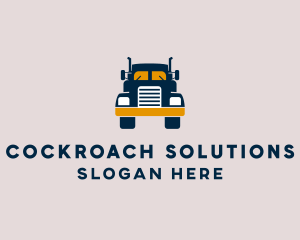 Logistics Delivery Truck logo design