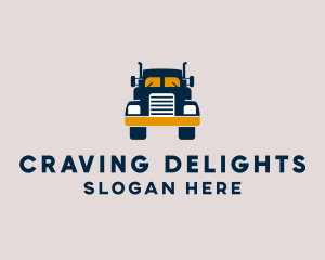 Logistics Delivery Truck logo design