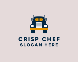 Logistics Delivery Truck logo design