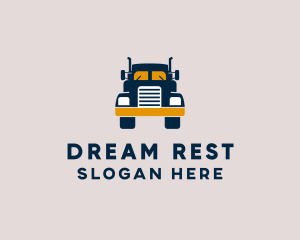 Logistics Delivery Truck logo design