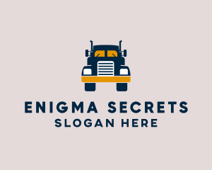 Logistics Delivery Truck logo design