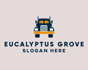 Logistics Delivery Truck logo design