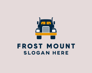 Logistics Delivery Truck logo design